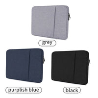 HKM-219667 Compact Portable Laptop Sleeve with Pouch for 13 to 15 Inch Devices
