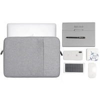 HKM-219667 Compact Portable Laptop Sleeve with Pouch for 13 to 15 Inch Devices
