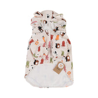 HKM-2197053 Waterproof Puppy Raincoat - Cute Bear and Cat Designs, Multiple Sizes Available