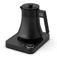 HKM-219731 Double Wall Stainless Steel Electric Kettle with Digital Temperature Control and Keep Warm Function