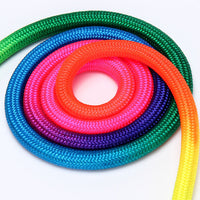 HKM-2200253 Colorful Nylon Round Dog Hand Rope - Available in Small, Medium, Large Sizes
