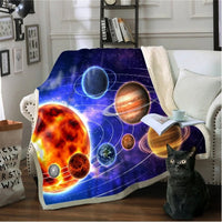 HKM-220115 Double Thickness Polyester Blanket - Soft and Cozy, 150x200 cm & 150x130 cm Sizes