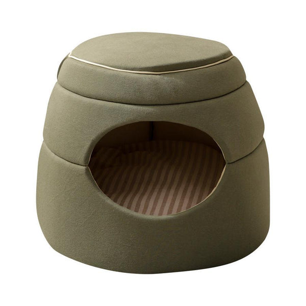 HKM-220115 Multi-Functional Dog and Cat Kennel for All Seasons - Tree Hole Design, Warm and Cozy, Size 45x33x37 cm