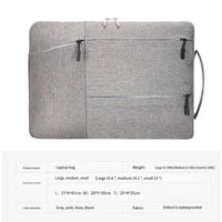 HKM-220179 Waterproof Unisex Tote Bag for Laptops and Tablets - Versatile Crossbody Briefcase Sleeve Cover