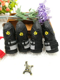 HKM-2203069 Waterproof Dog Shoes with Non-Slip Sole and Adjustable Strap for All Weather Conditions