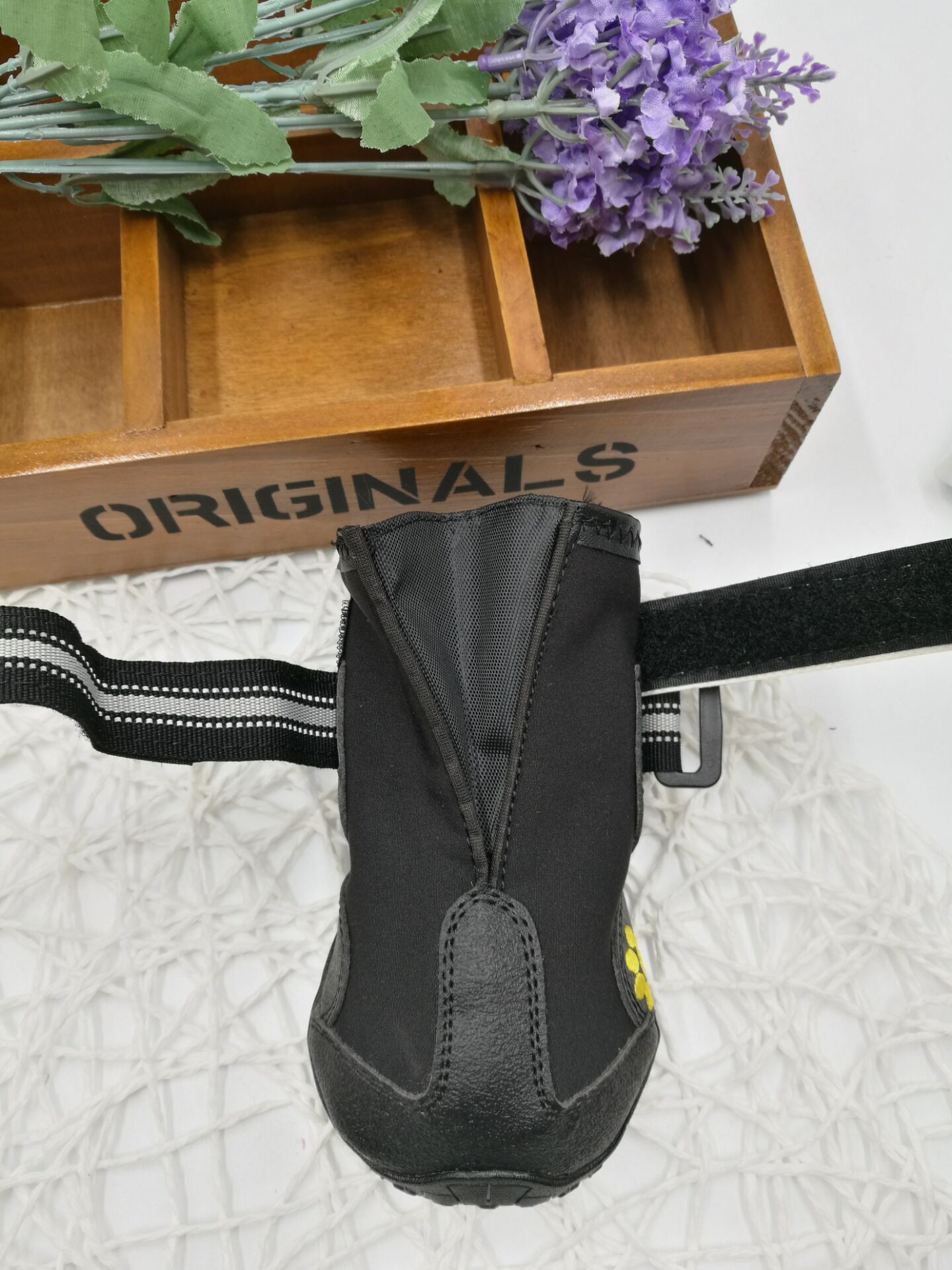 HKM-2203069 Waterproof Dog Shoes with Non-Slip Sole and Adjustable Strap for All Weather Conditions
