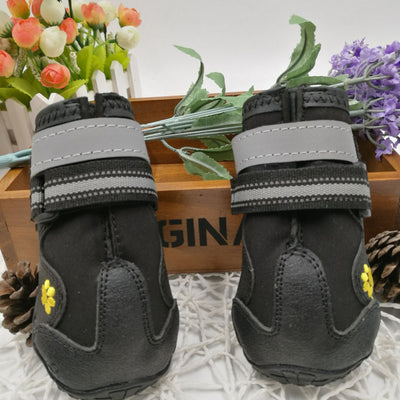 HKM-2203069 Waterproof Dog Shoes with Non-Slip Sole and Adjustable Strap for All Weather Conditions