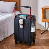 HKM-220499 Lightweight Spinner Carry-On Trolley Suitcase with USB Access, Cabin Size, PC Material