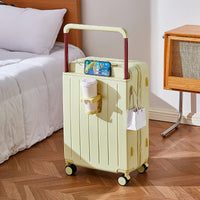 HKM-220499 Lightweight Spinner Carry-On Trolley Suitcase with USB Access, Cabin Size, PC Material