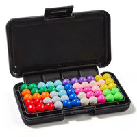 HKM-220563 3D Interactive Kanoodle Player Puzzle Game - Engaging Brain Teaser Board Game for All Ages