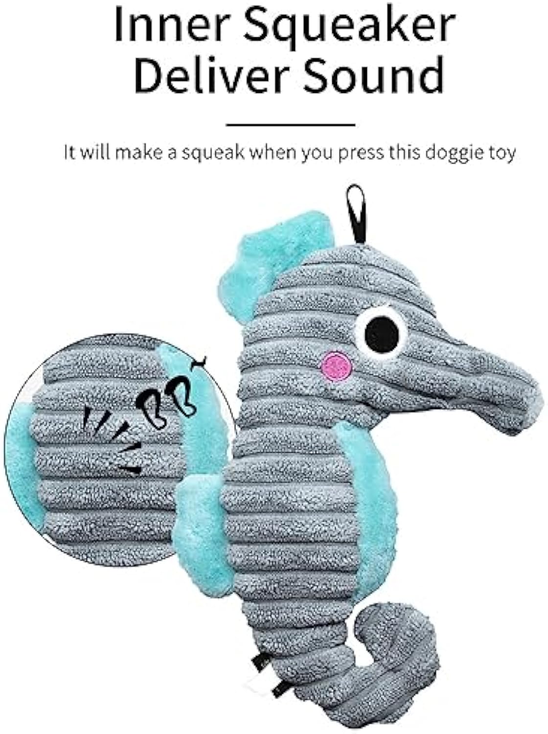 HKM-2205885 Interactive Self-Moving Dog Toy Ball with Plush Cover for Small & Medium Dogs