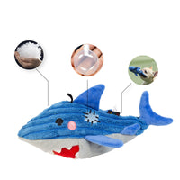 HKM-2205885 Interactive Self-Moving Dog Toy Ball with Plush Cover for Small & Medium Dogs