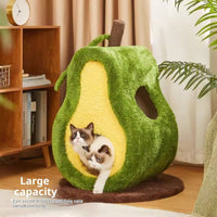 HKM-2206269 Cozy Green Closed Type Cat Nest for All Seasons
