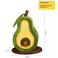 HKM-2206269 Cozy Green Closed Type Cat Nest for All Seasons