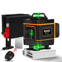 HKM-220627 16-Line Rotating Laser Level with High Precision - Orange Level Meter