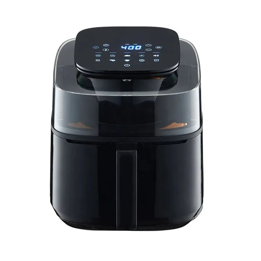 HKM-220691 Digital Control Electric Air Fryer with 5L Capacity and LCD Display