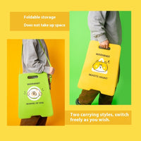 HKM-2207677 Portable Breathable Canvas Pet Travel Bag with Animal Pattern