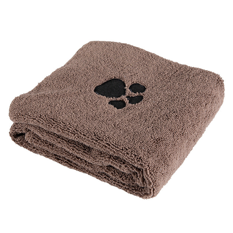 HKM-2209469 Super Absorbent Microfiber Dog Bath Towel - Ideal for Fast Drying Small Pets