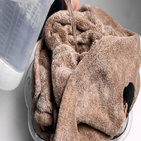 HKM-2209469 Super Absorbent Microfiber Dog Bath Towel - Ideal for Fast Drying Small Pets