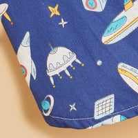 HKM-2210365 Comfortable Blue Dog Shirt for Pets - Polyester Fiber, Sizes S to XL