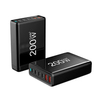 HKM-221139 200W Gallium Nitride Fast Charge Type-C USB Charger - Universal Compatibility