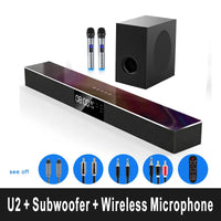 HKM-221267 5.1 Surround Sound Bar Speaker with Wireless Bluetooth for Home Theatre and TV Audio