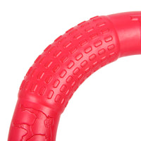 HKM-2212797 Durable EVA Bite Resistant Tension Ring Dog Toy in Orange, Red, Green - Available in 17.5CM and 27.5CM