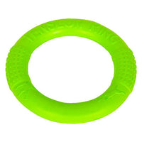 HKM-2212797 Durable EVA Bite Resistant Tension Ring Dog Toy in Orange, Red, Green - Available in 17.5CM and 27.5CM