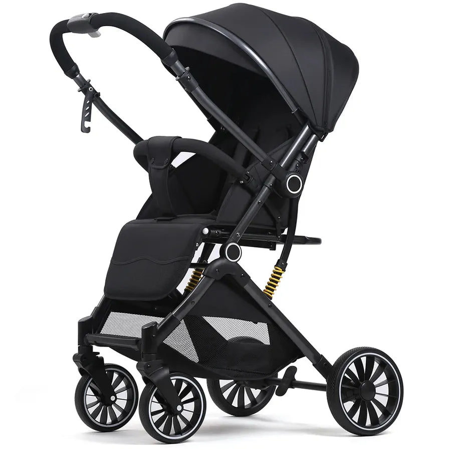 HKM-221459 3 in 1 Reversible Lightweight Pushchair Stroller with Luxury Foldable Design