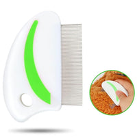 HKM-2215229 Ultimate Pet Grooming Comb Set for Dogs and Cats - Includes Flea and Lice Comb, Tear Stain Remover, and Dematting Tool