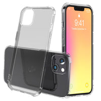 HKM-221523 Transparent Shock-Resistant TPU Phone Case for iPhone Models