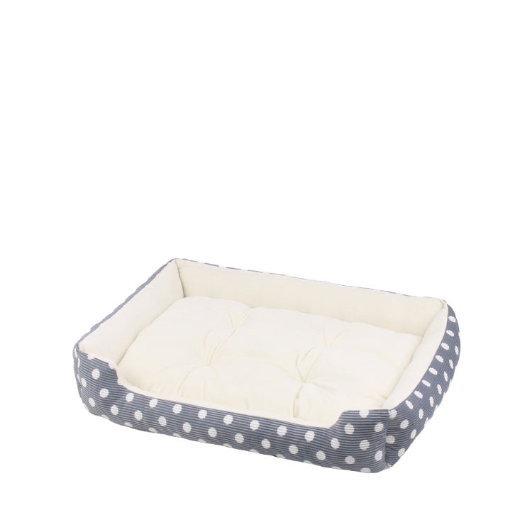 HKM-2215997 Four Seasons Universal Cloth Dog and Cat Bed in Multiple Sizes
