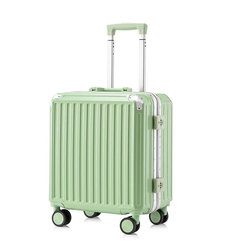 HKM-221651 18-Inch Cabin Trolley with Cup Holder - Ideal for Travel and Computer Use