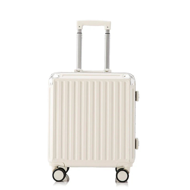 HKM-221651 18-Inch Cabin Trolley with Cup Holder - Ideal for Travel and Computer Use