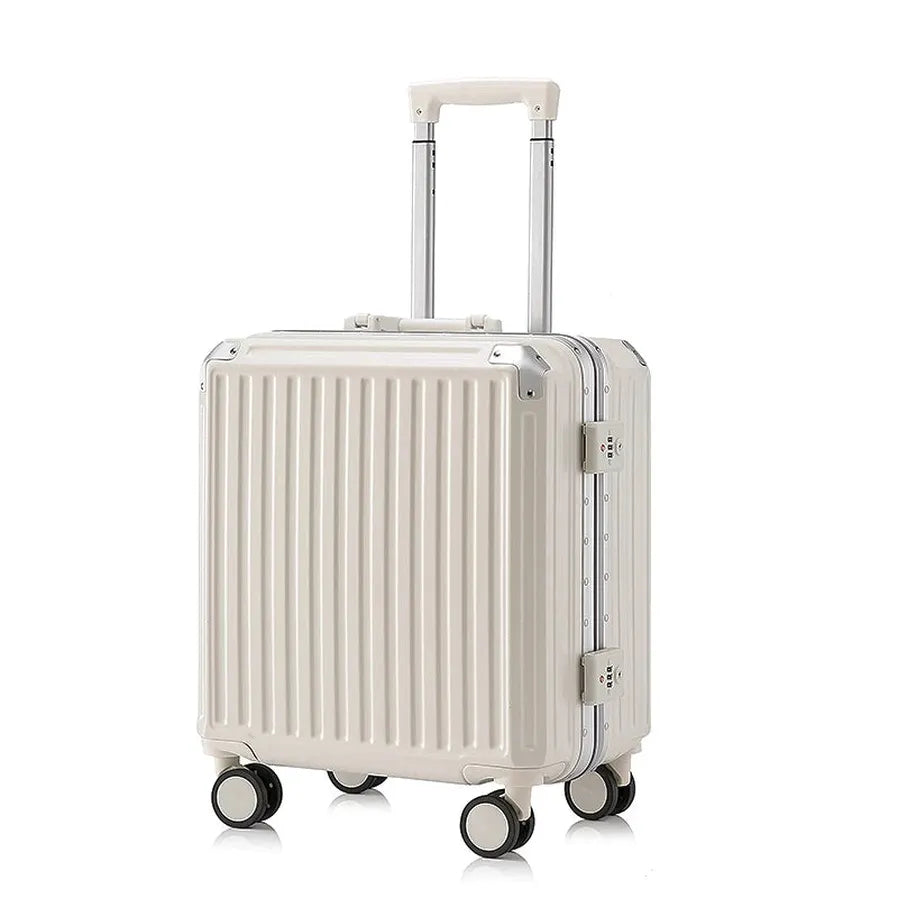 HKM-221651 18-Inch Cabin Trolley with Cup Holder - Ideal for Travel and Computer Use