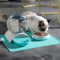 HKM-2217917 Automatic Pet Water Dispenser with 160ml Capacity and ABS Base