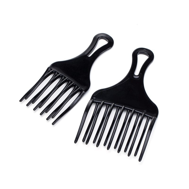 HKM-221843 High Low Gear Plastic Comb for Hair Styling and Accessories