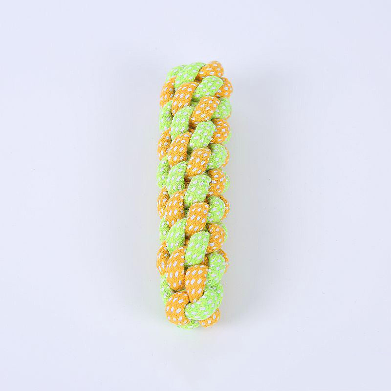 HKM-2218557 Cotton Rope Pet Toy Set for Dogs and Cats - Bite-Resistant Molar Cleaning Toys