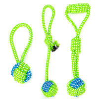 HKM-2218557 Cotton Rope Pet Toy Set for Dogs and Cats - Bite-Resistant Molar Cleaning Toys