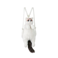 HKM-2219965 Charming Plush Ragdoll Cat Doll with Multifunctional Design in Soft Colors