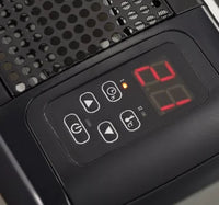 HKM-222035 2000W Portable Mica Baseboard Heater with 18h Timer and Remote Control, Overheat & Tip-Over Protection, Adjustable Thermostat