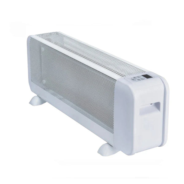 HKM-222035 2000W Portable Mica Baseboard Heater with 18h Timer and Remote Control, Overheat & Tip-Over Protection, Adjustable Thermostat