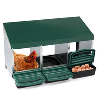 HKM-222035 3-compartment Chicken Feeding Trough