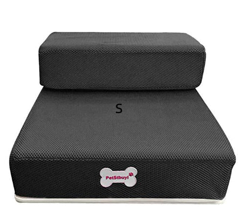 HKM-2220989 Versatile Unfoldable Pet Stairs - Durable Sponge Design, Easy to Clean, Antibacterial, 67CM & 50CM Options