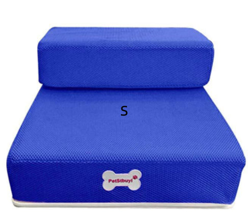 HKM-2220989 Versatile Unfoldable Pet Stairs - Durable Sponge Design, Easy to Clean, Antibacterial, 67CM & 50CM Options