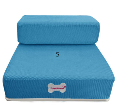 HKM-2220989 Versatile Unfoldable Pet Stairs - Durable Sponge Design, Easy to Clean, Antibacterial, 67CM & 50CM Options