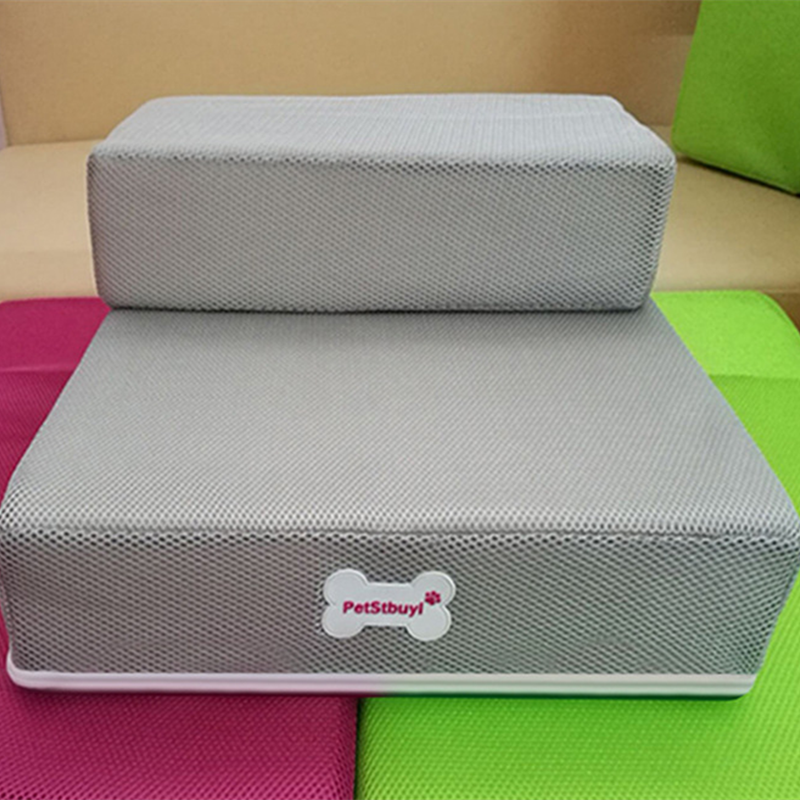 HKM-2220989 Versatile Unfoldable Pet Stairs - Durable Sponge Design, Easy to Clean, Antibacterial, 67CM & 50CM Options