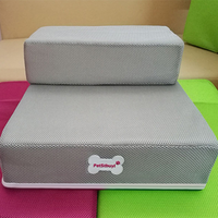 HKM-2220989 Versatile Unfoldable Pet Stairs - Durable Sponge Design, Easy to Clean, Antibacterial, 67CM & 50CM Options