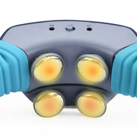 HKM-222099 Rechargeable Wireless Shoulder and Neck Massager with Remote Control - 3 Adjustable Gears and 4 Massage Heads