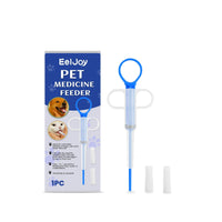 HKM-2221501 EELJOY Pet Medicine Feeder with Split and Round Heads - Durable PP and Silica Gel Construction
